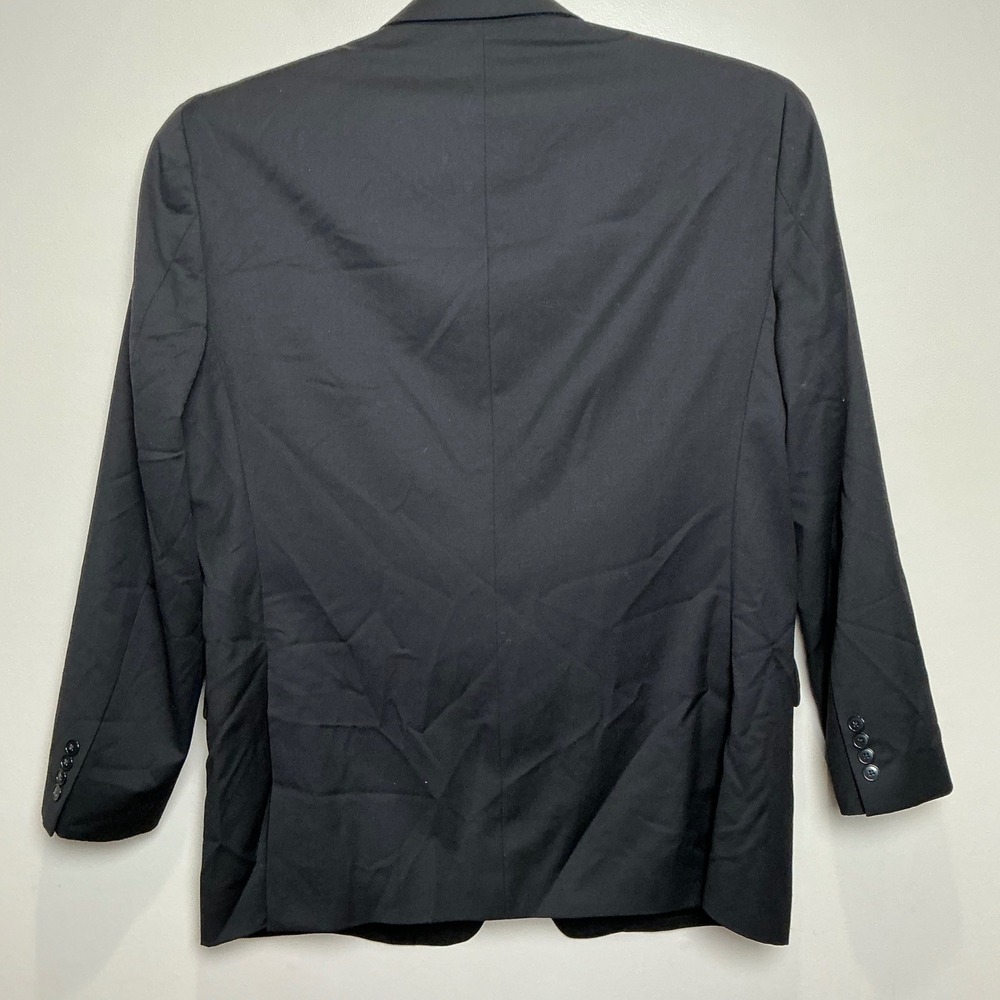 Jos. A. Bank Blazer Mens 48L Black Traveler's Collection 100% Wool - Picture 4 of 6